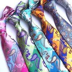 Новый завод 8 см роскошный цветочный Пейсли Классический мужской галстук-бабочка 100% шелк ручной работы Свадебная вечеринка Gravatas галстук