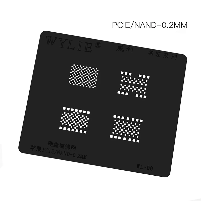 Набор трафаретов для iPhone XS max XR X 8P 8 7P 7 6P 6 Baseband CPU RAM Nand USB Charger WiFi U2 Power PMIC IC|Детали