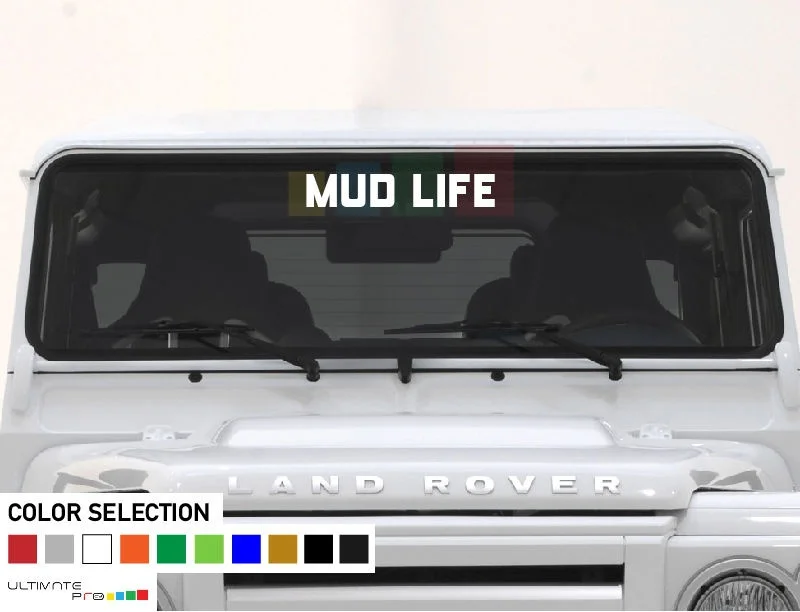 Для наклейки плакат-стикер Forr DEFENDER MUD LIFE window seal зеркальный чехол для стайлинга