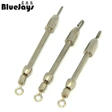 BlueJays 20 шт./лот сталь быстрый замок Вертлюги замковое соединение рыболовные приманки зимние рыболовные снасти аксессуары разъем поворотный