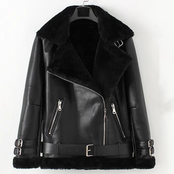 

Automotive Mens Fur Jackets and Coats Thick Warm Velvet Winter Mens Biker Fur Coats Plus Size XXL Overcoats Russian Style A238