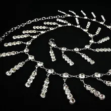 Новейший костюм для танца живота, пояс для танца живота, бриллиантовая цепочка, женские Украшения, стразы, подходят ко всему Y012