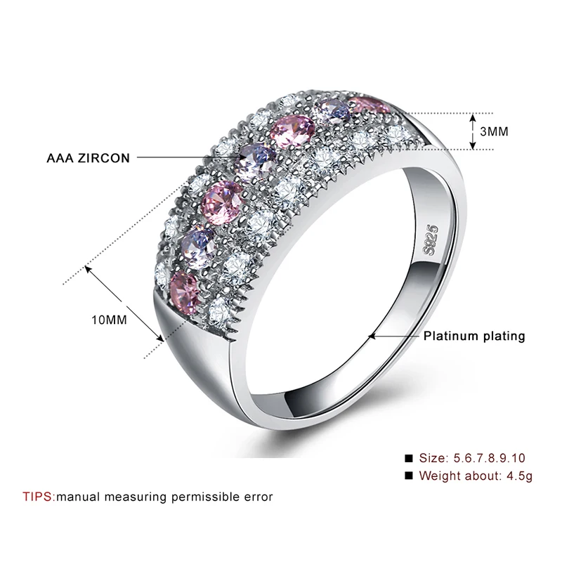 LXOEN мода многоцветный Циркон Обручальное кольцо кольца для женщин вечерние ювелирные изделия аксессуары Anillos Mujer Anel Bague