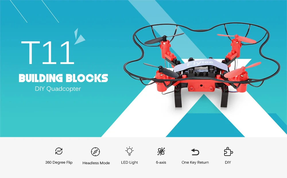 Новинка года Радиоуправляемый Дрон DIY Building Конструкторы Quadcopter 2.4 г 4CH 6 оси гироскопа headless режим quadcopters 3D unlimited флип самолет