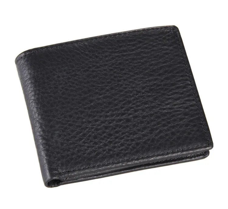

Nesitu Short Size Best Gift Genuine Leather Men Wallets Man Purse Credit Card Holder #M8063