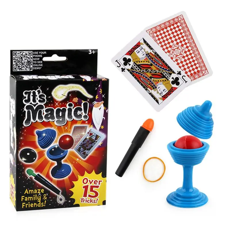 Новинка волшебная игрушка коробка набор трюк реквизит образование игрушка Гаджет детский подарок - Цвет: 1