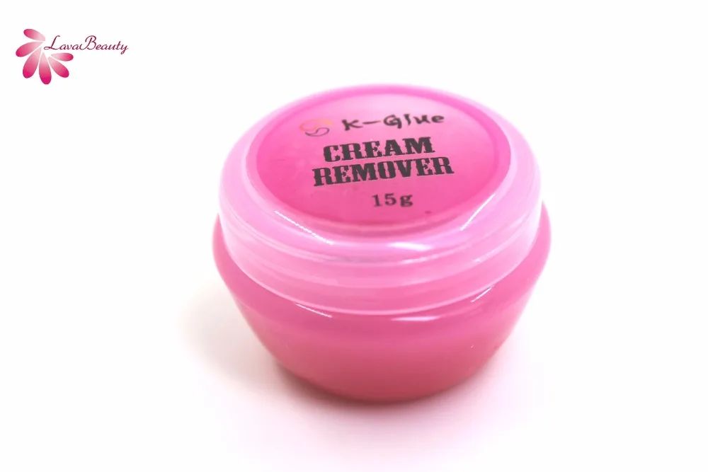 Free Shipping 10 bottle K glue Pink Cream Remover for Eyelash