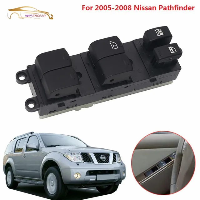 Wisengear 6 Bottons Window Switch Electric Controller Master Wisengear 6 Bottons Window Switch Electric Controller Master Front Lhd Rhd For Nissan Pathfinder 2005 2008