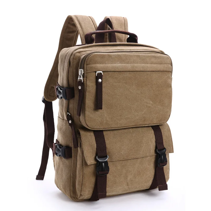 

Canvas Men Backpack Mochila Laptop Computer Backpack Canvas School Bag for Teenage Casual Unisex Rucksack