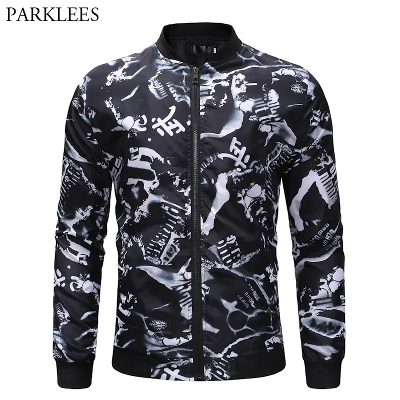 Classic Letter Print Baseball Jacket Men 2018 Brand New Fashion Slim Fit Zipper Jacket Mens Causal Streetwear Jackets and Coats Classic Letter Print Baseball Jacket Men 2018 Brand New Fashion Slim Fit Zipper Jacket Mens Causal Streetwear Jackets and Coats