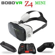 Xiaozhai Bobo VR Bobovr Z4 Mini 3D Google Card board Virtual Reality Goggles 3D Glasses Smartphone Helmet Headset Lens + GamePad