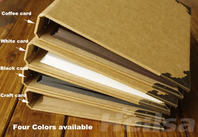 Kraft Paper Loose Leaf Handmade Scrapbook