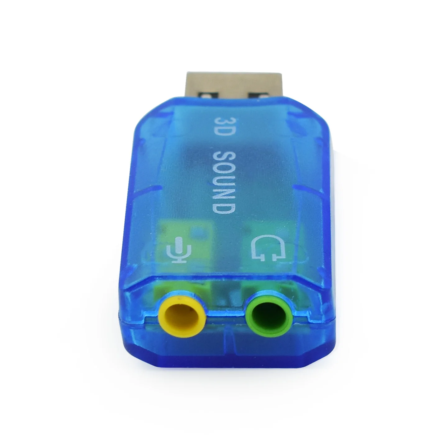 Для ПК ноутбука компьютера виртуальная звуковая карта 5 1 3D развлечения USB аудио
