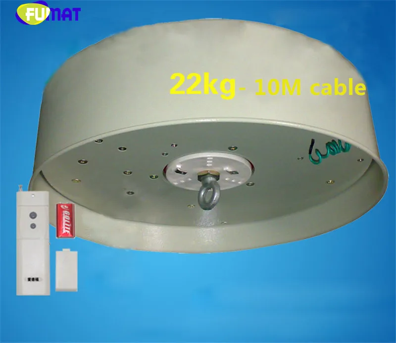 Light Lifter 22KG 10M Remote Control Hoist Pendant Lamp Lifter High Bay