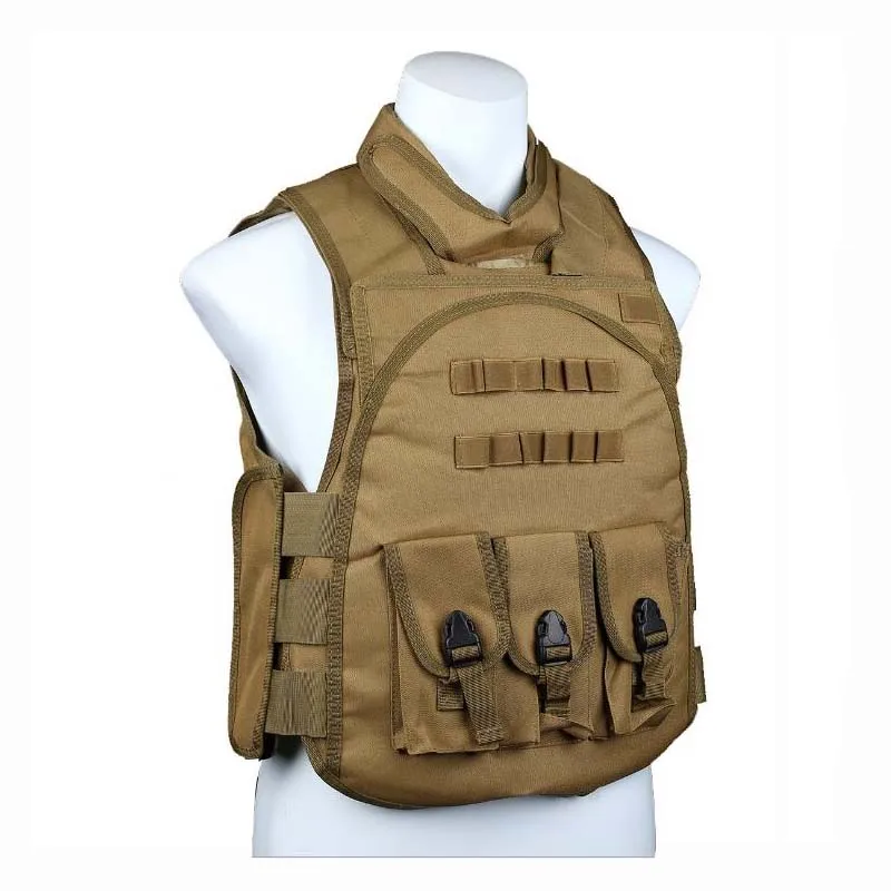

Hunting Military Tactical Vest Wargame Body Armor Hunting Vest CS Outdoor Equipment Paintball Combat Nylon Protective Vest