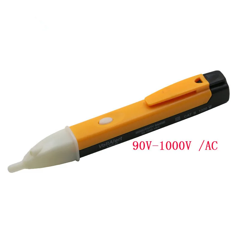 Electric indicator 90-1000V Socket Wall AC Power Outlet Voltage Detector Sensor Tester Pen Meter LED light 1