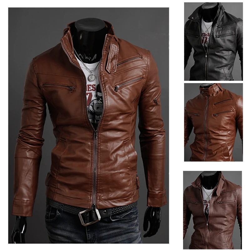 Leather jacket for men under 2000 Clearance