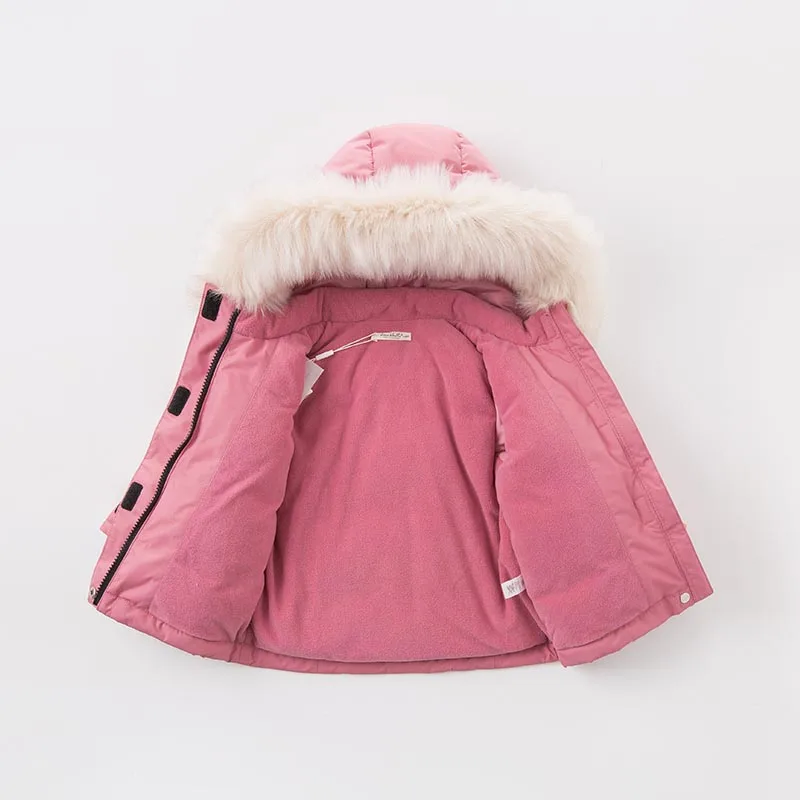 DB6328-G dave bella winter baby girls down jacket children 90