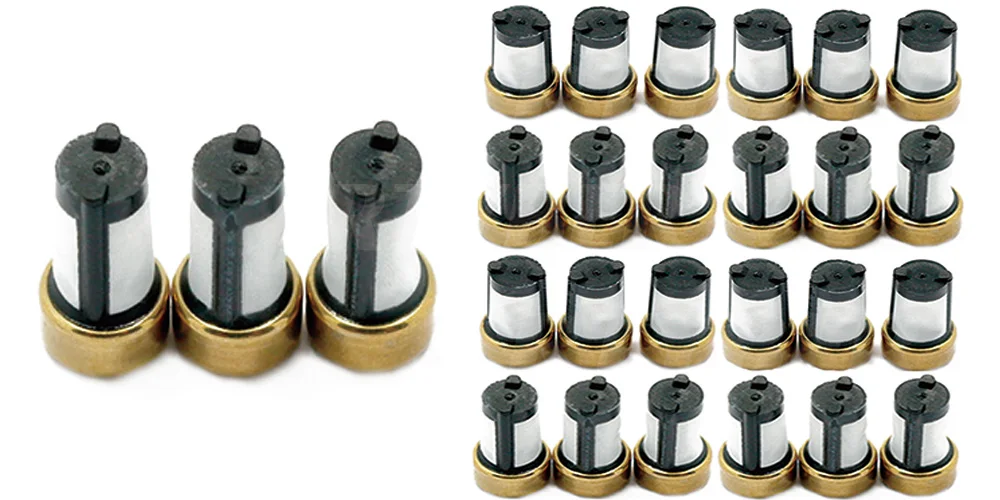 5.50PCS Fuel Injector 23209-09140 23250-0T020 23250-37010 Micro Filter 1102 For Toyota Camry  Corolla Matrix Prius Lexus CT200h