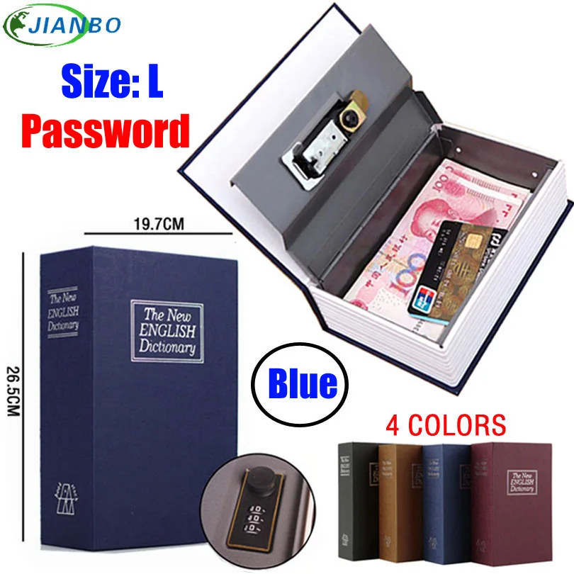 Dictionary Safe Box Popular Secret Book Money Hidden Secret Security