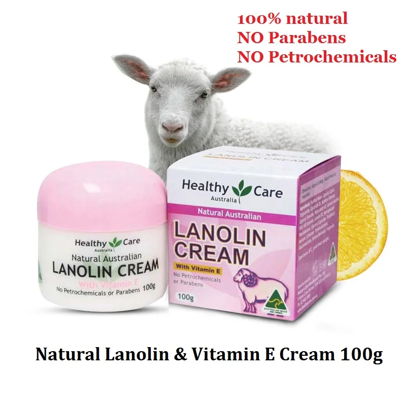 Australia Natural Lanolin VitaminE Cream Moisturising Day Face Cream