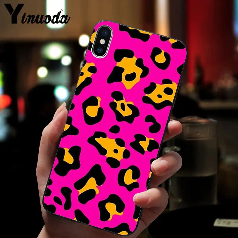 Black and Pink Leopard Art