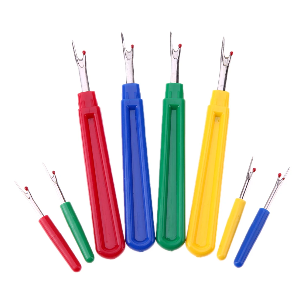 

8Pcs Sewing Accessories Thread Cutter Seam Ripper Stitch Unpicker Sewing Tool Plastic Handle Craft Tool