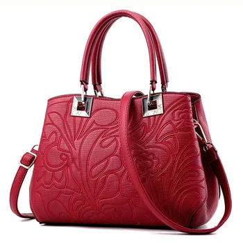 

New 2018 Summer Women's Fashion Leisure Floral Tote Bag Luxury Handbags Women Bags Designer Brand Messenger Shoulder Bag bolsa