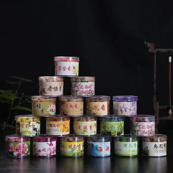 

40pcs Backflow Incense Cone Natural Smoke Indoor Aromatherapy Bullet Agilawood Sandalwood Jasmine Tibetan in Box Tower S