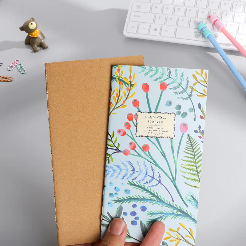 Creative Papery Floral Flower Schedule Book Diary Weekly Planner Notebook Material Escolar School Office Supplies Stationery