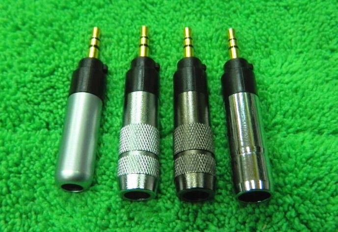 free shipping Earphone DIY 2 5mm Pin Adapter For Allen Urbanite XL Headphone 4pcs
