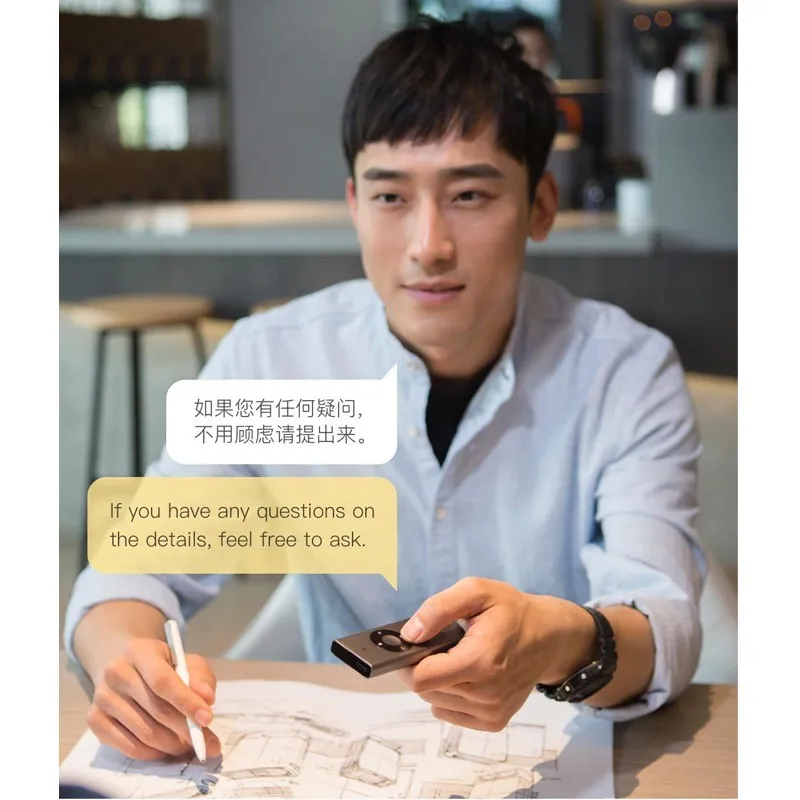  Xiaomi Konjac AI Translator Mijia 14 Languages Instant Translator Smart learning 7 Days Standby 8h 