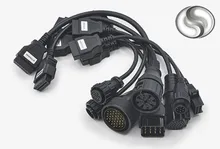 8 pcs CDP Cables For Heavy Truck For TCS CDP Pro Diagnostic Tool Adapter cables