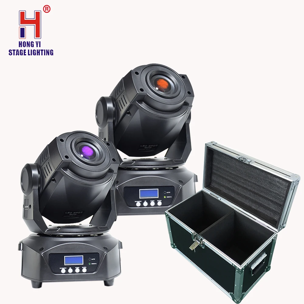 

LED 90W Moving Head Light Professional Stage light DJ Party Disco Lights (2 pieces/lot)