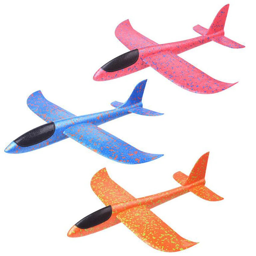 

Hand Launch Throwing Glider Aircraft Inertial Foam EVA Airplane Toy Plane Model Outdoor Fun Sports Plane Model Interesting Toys