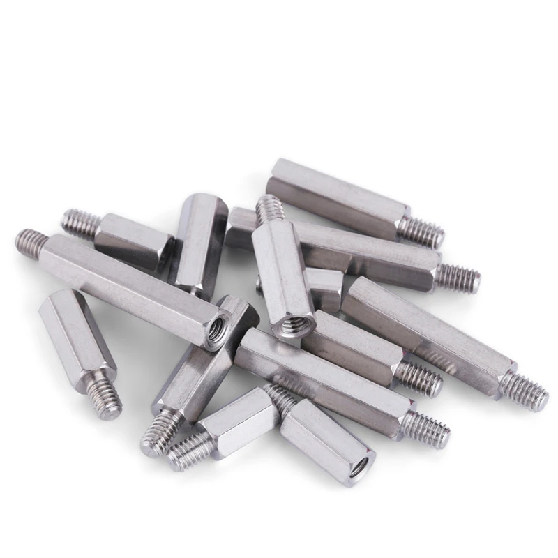 Stainless Steel Metric Hex Male-Female Standoffs 6mm Across Flats M3-0.5 X 24mm 500 pcs Stainless Steel Metric Hex Male-Female Standoffs 6mm Across Flats M3-0.5 X 24mm 500 pcs