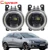 Cawanerl 2 pezzi Auto 4000LM HA CONDOTTO LA Lampadina H11 Luce di Nebbia di Angelo Occhio Daytime Corsa e Jogging Luce DRL 12 v Per Opel corsa D Hatchback 2007-2015