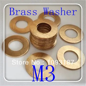 

1000PCS High Quality M3*6*0.5 Flat Brass Washer Gasket/ Copper Washer Gasket
