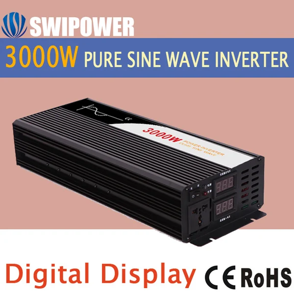 power inverter 3000W for home without batteryinverter gridpower