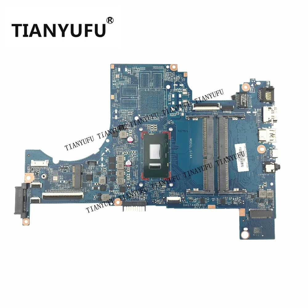 Для HP Pavilion Laptop 15-cc Series Материнская плата 935890-601 935890-001 G74A DAG74AMB8D0 w i5-8250U материнская