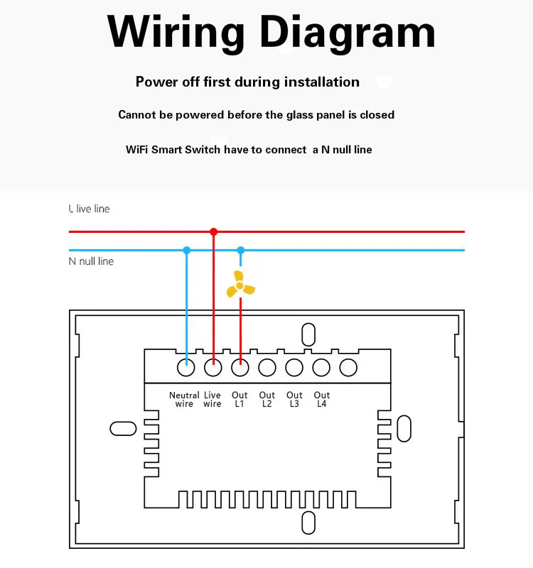 Details About Au Wifi Smart Ceiling Fan Switch App Remote Speed Control For Alexa Google Home