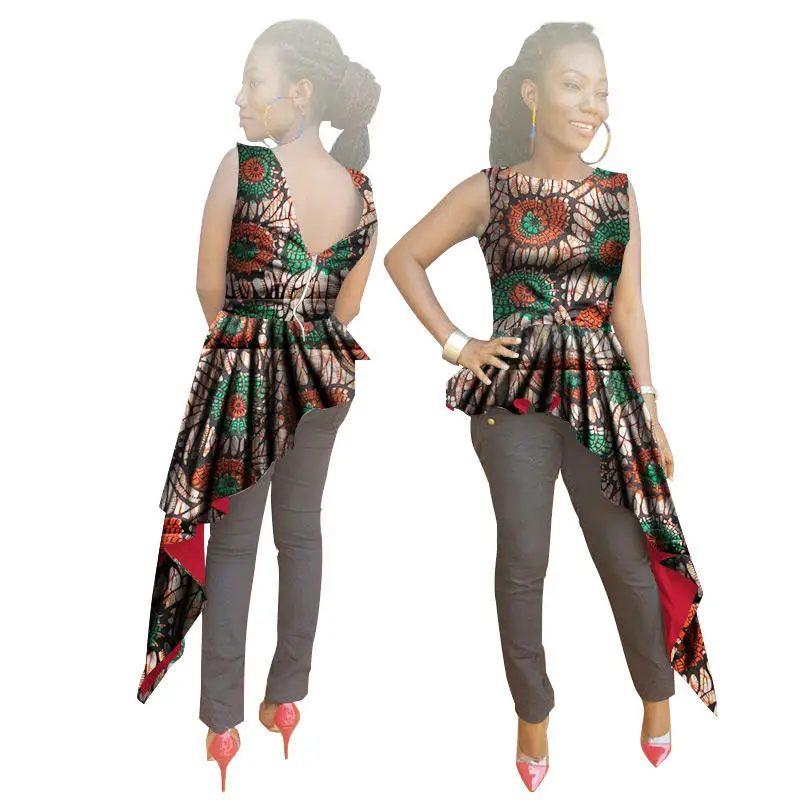 2018-summer-print-Dresses-sleeveless-robe-africaine-dashiki-african-dresses-for-women-O-Neck-cotton-african(13)