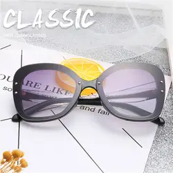 YOOSKE красочные Безрамное солнцезащитные очки для женщин для 90 s квадратный солнцезащитные очки для женщин Сиамские конфеты Солнцезащитные
