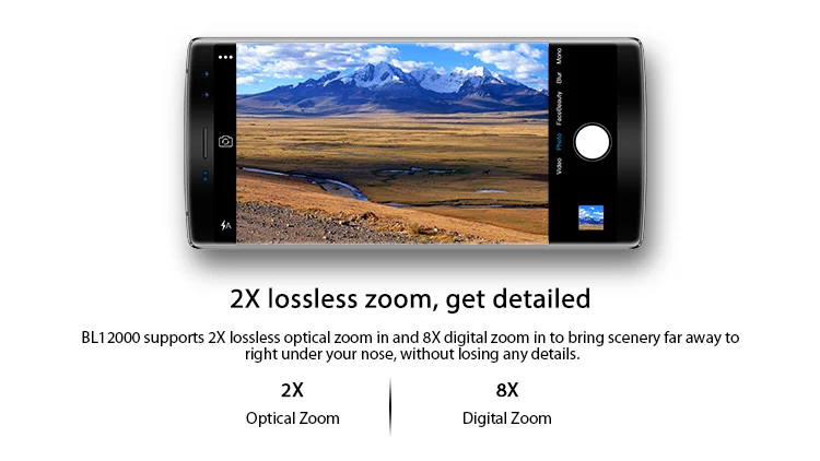 DOOGEE BL12000 4GB RAM 32GB ROM MTK6750T 1.5GHz Octa Core 6.0 Inch Screen 12000mAh Battery Quad Camera Android 7.0 4G LTE Smartphone