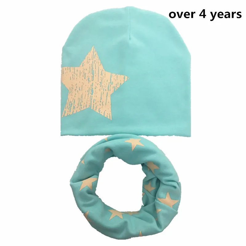 new spring warm knit plus size baby beanies boys girls children hats solid color scarf+cap sets kids collars+hats accessories