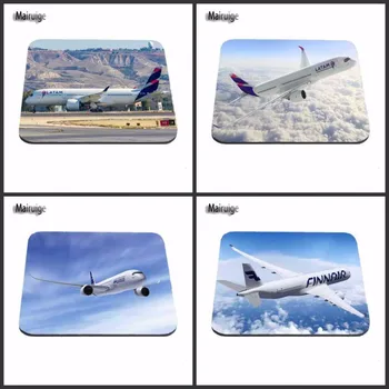 

Mairuige Airbus A350 Plane Mouse Pad Mousepads Radiation Non-Skid Rubber Pad Speed Control Optical Notebook Large Mouse Pad