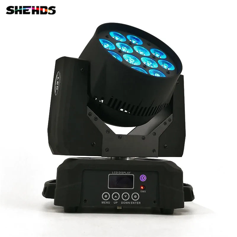

Led Wash Moving Head Lighting 12x12W RGBW 4 in 1 Disco Light DJ DMX Lamp Professional Stage Equipment For Indoor Club Party Show