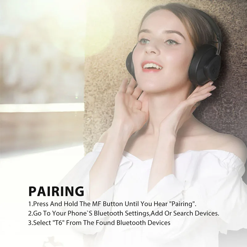 Bluedio TM Bluetooth наушники с микрофоном BT 5,0 через ухо Беспроводная студийная гарнитура складные наушники для мобильного телефона