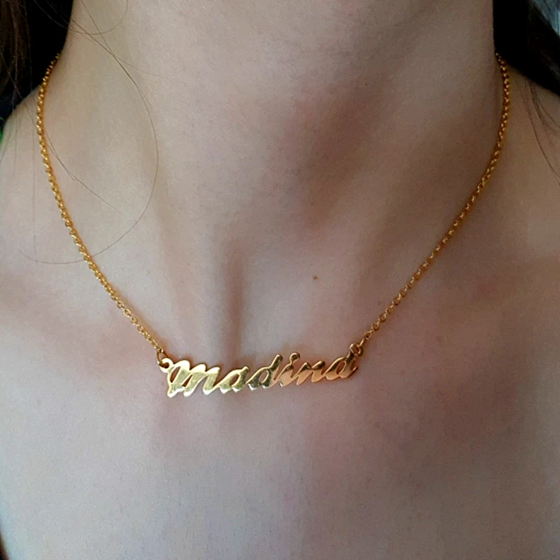 Gold Chain With Name Dollar Discount 