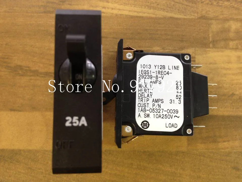 [ZOB] Соединенные Штаты AIRPAX IEGS1-1REC4-29239-8-V оборудование выключатель ebers 1P25A NO NC -- 10
